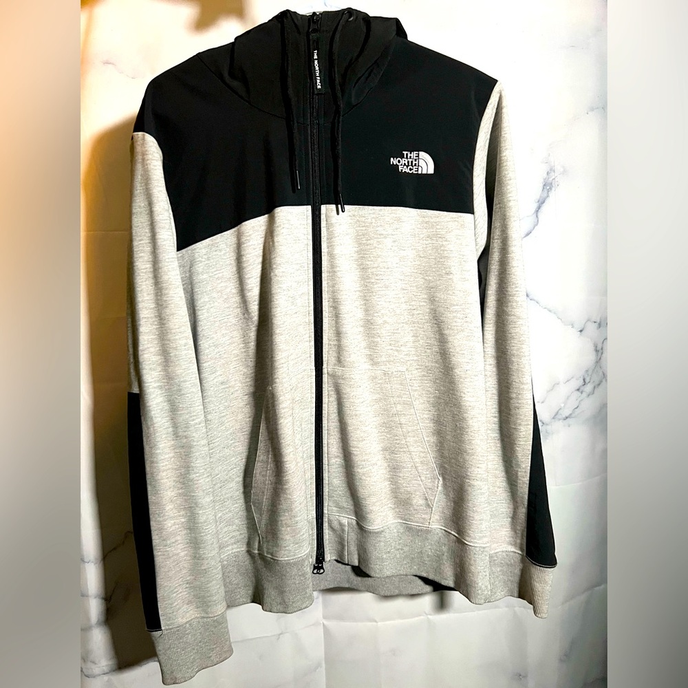 Mens The North Face Zip Up Fleece